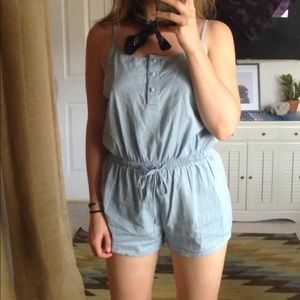 Brand New Chambray Romper